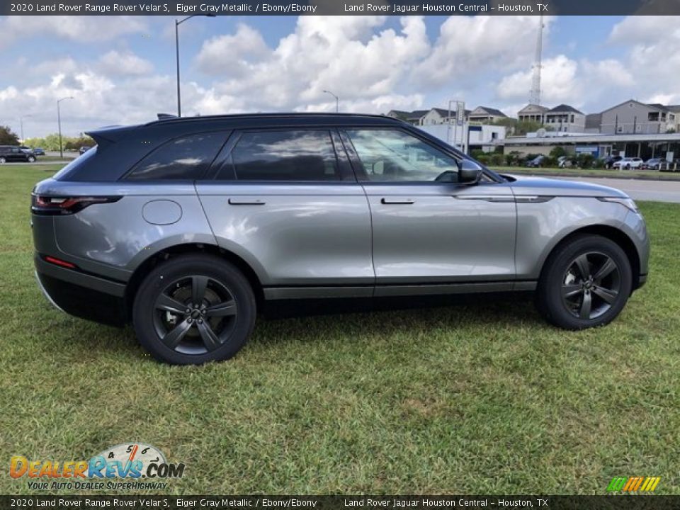 2020 Land Rover Range Rover Velar S Eiger Gray Metallic / Ebony/Ebony Photo #7