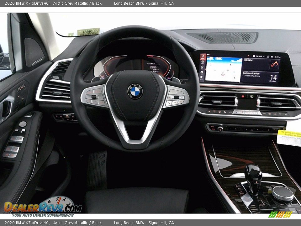 2020 BMW X7 xDrive40i Arctic Grey Metallic / Black Photo #4