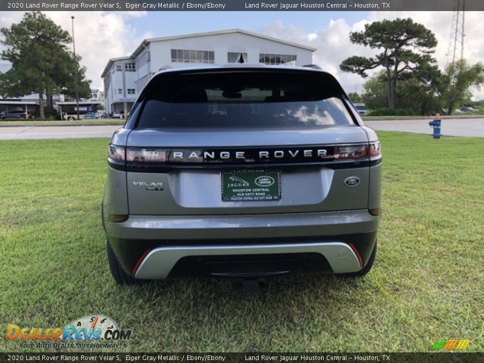 2020 Land Rover Range Rover Velar S Eiger Gray Metallic / Ebony/Ebony Photo #9