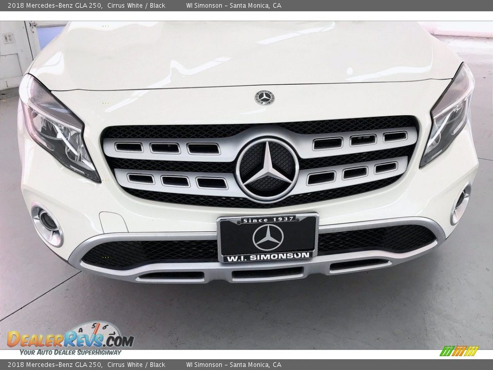 2018 Mercedes-Benz GLA 250 Cirrus White / Black Photo #30