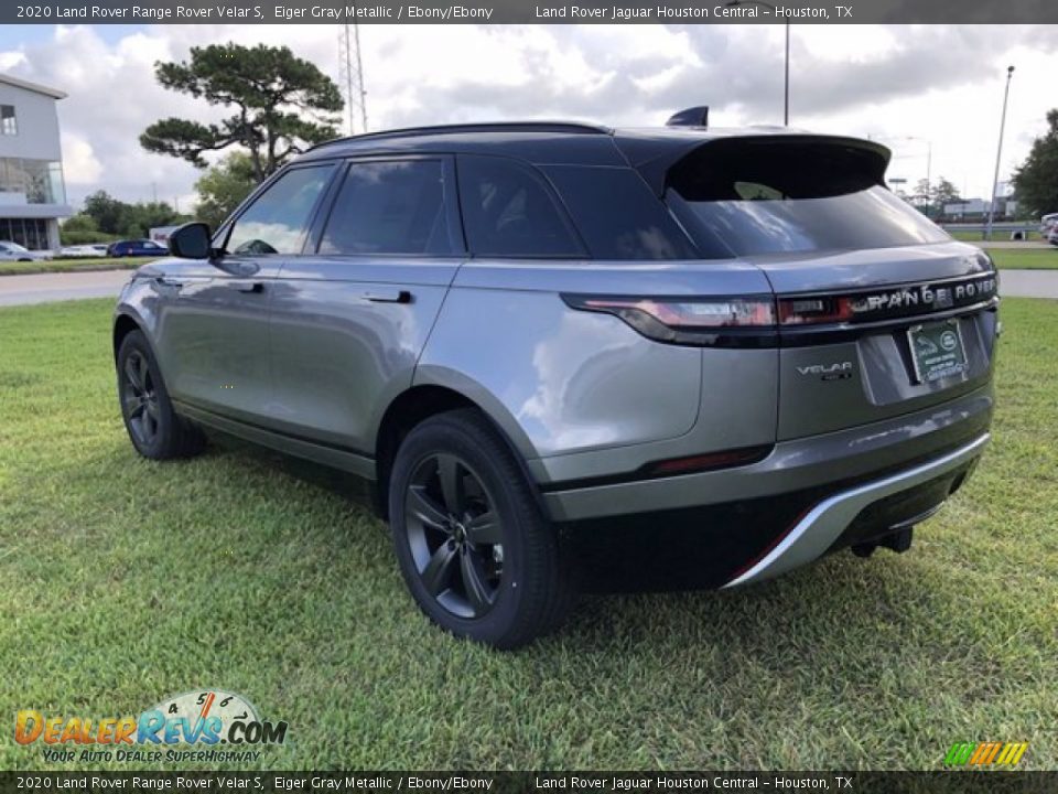 2020 Land Rover Range Rover Velar S Eiger Gray Metallic / Ebony/Ebony Photo #12