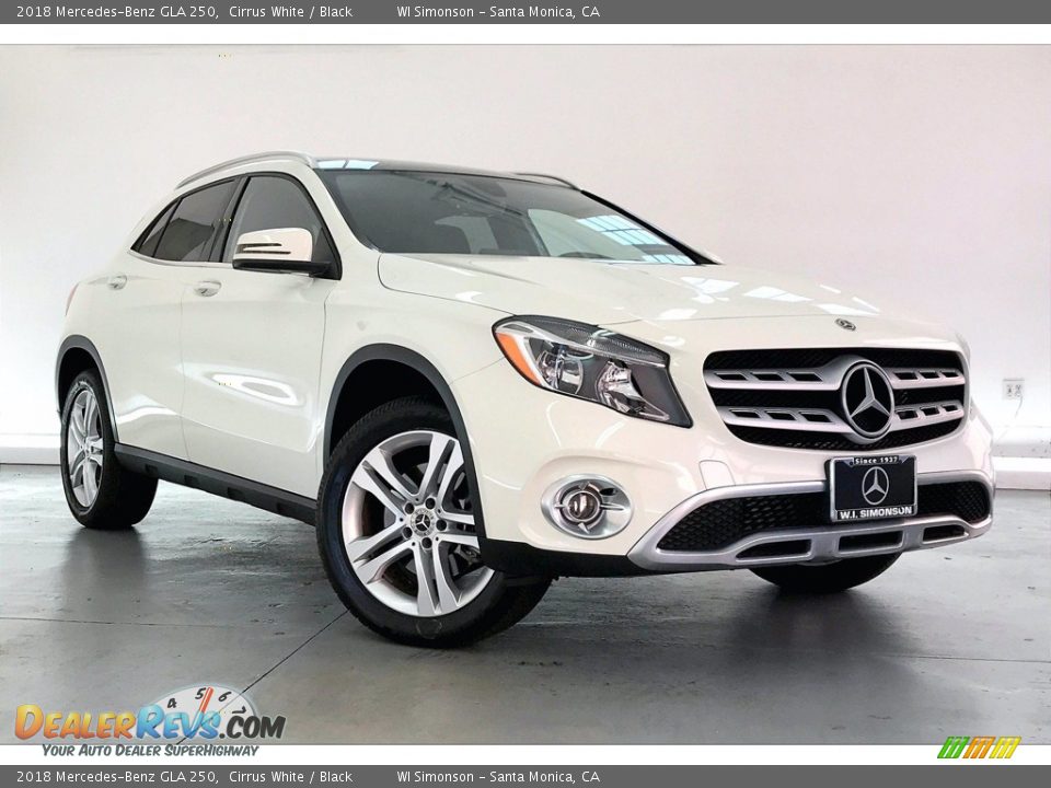 2018 Mercedes-Benz GLA 250 Cirrus White / Black Photo #34