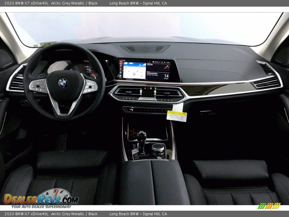 2020 BMW X7 xDrive40i Arctic Grey Metallic / Black Photo #15