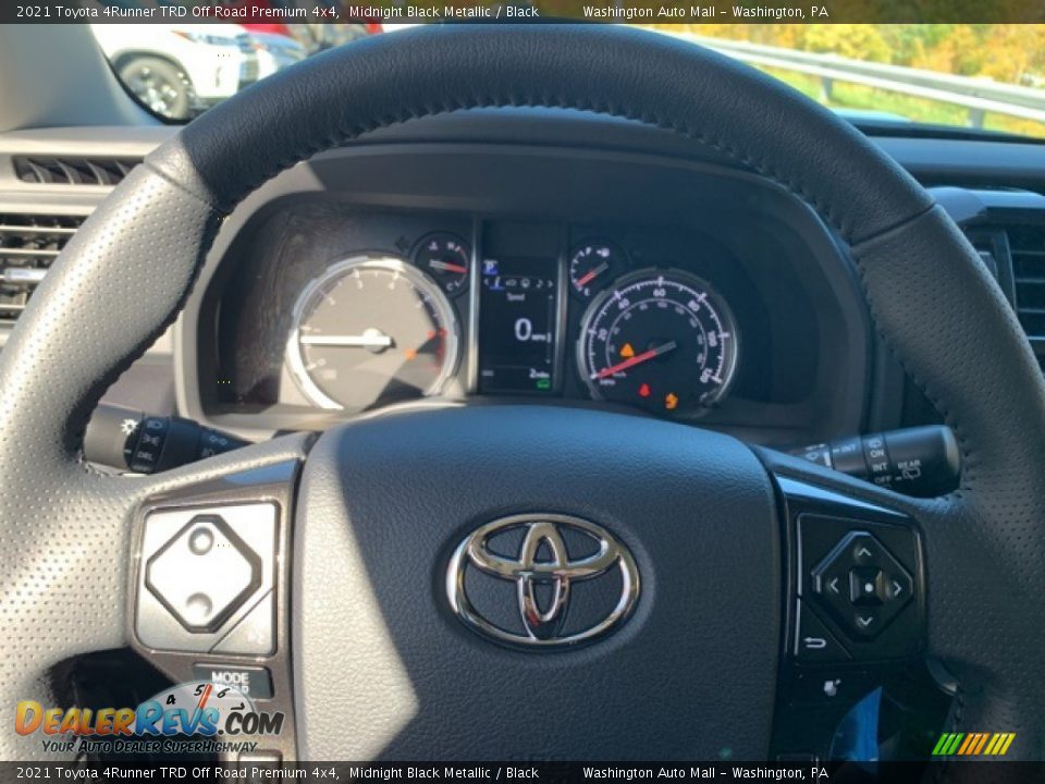 2021 Toyota 4Runner TRD Off Road Premium 4x4 Midnight Black Metallic / Black Photo #10