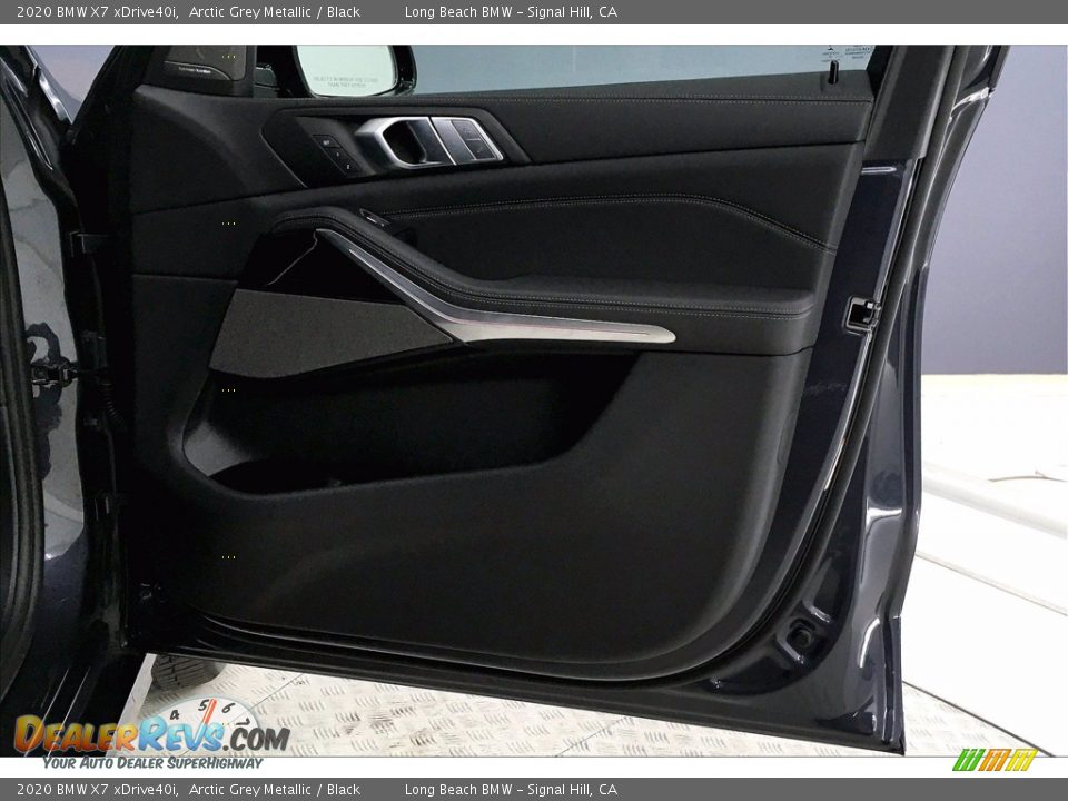 2020 BMW X7 xDrive40i Arctic Grey Metallic / Black Photo #24