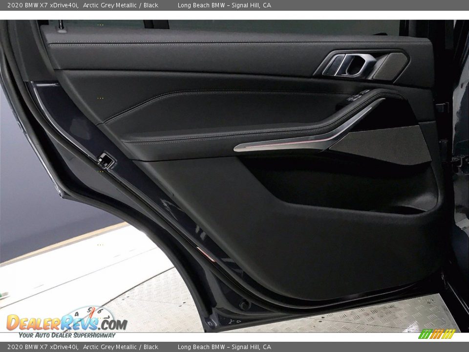 2020 BMW X7 xDrive40i Arctic Grey Metallic / Black Photo #25