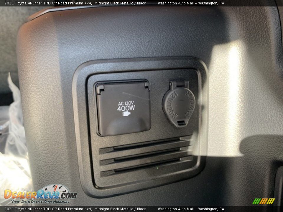 2021 Toyota 4Runner TRD Off Road Premium 4x4 Midnight Black Metallic / Black Photo #27