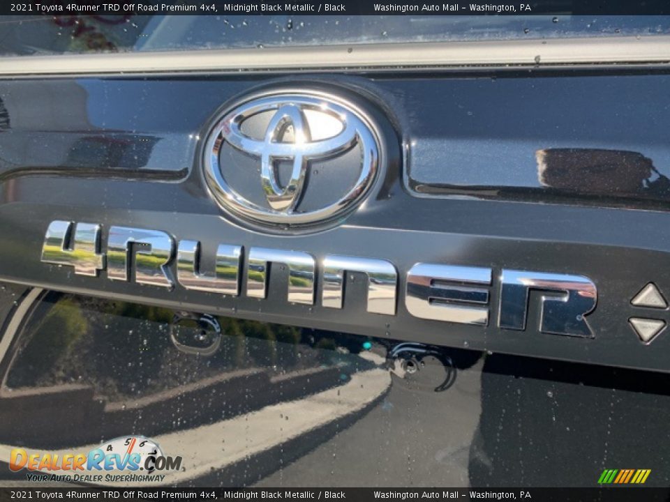 2021 Toyota 4Runner TRD Off Road Premium 4x4 Midnight Black Metallic / Black Photo #28