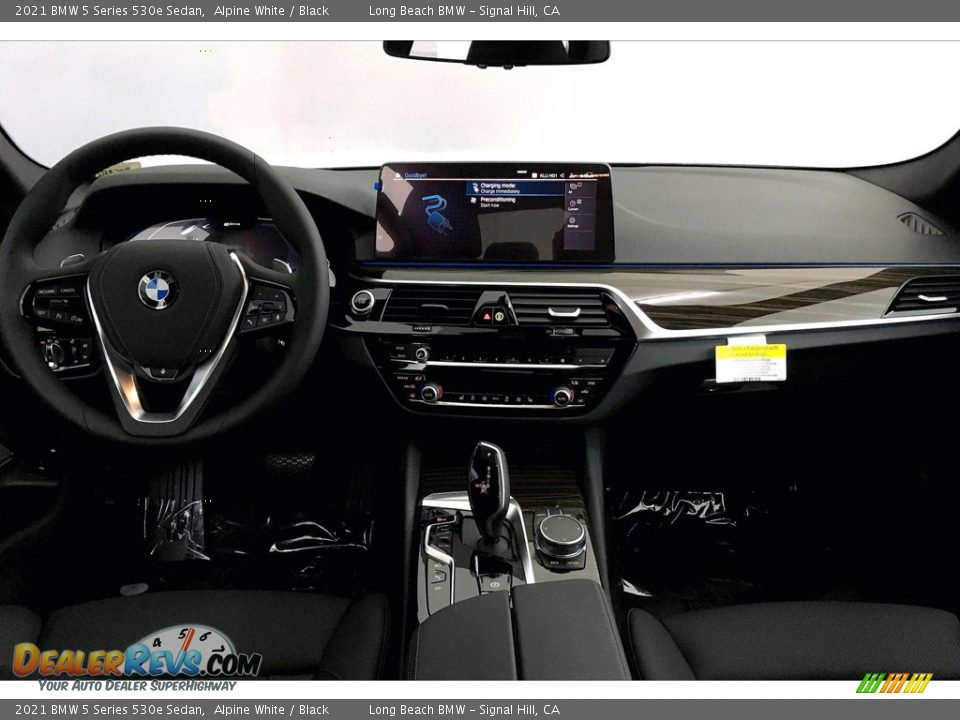 Dashboard of 2021 BMW 5 Series 530e Sedan Photo #5