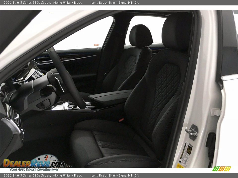 Front Seat of 2021 BMW 5 Series 530e Sedan Photo #9