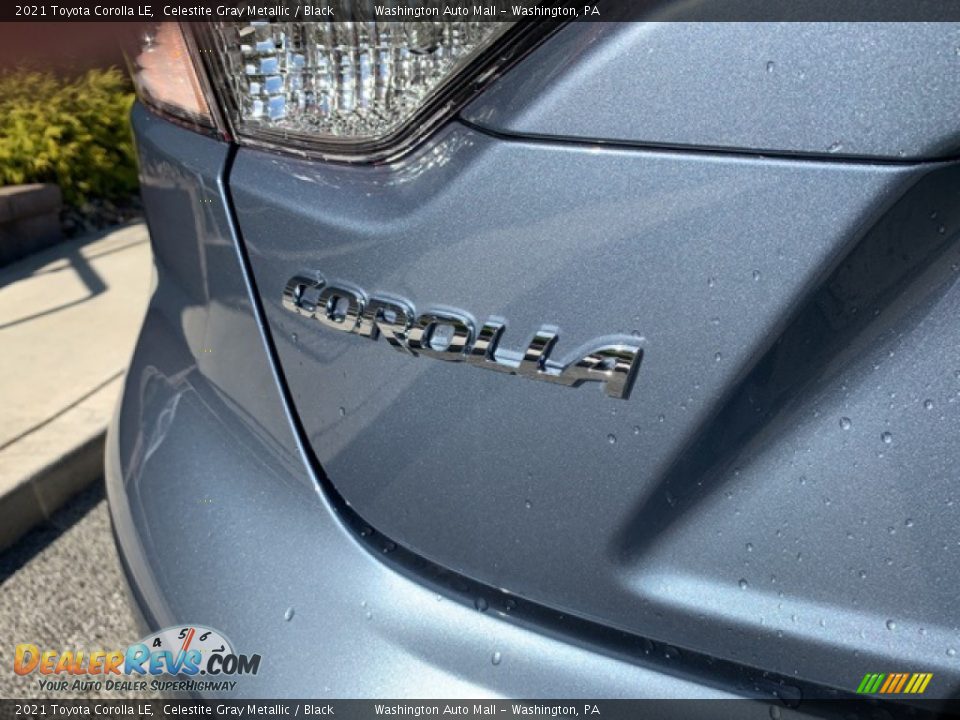 2021 Toyota Corolla LE Celestite Gray Metallic / Black Photo #25