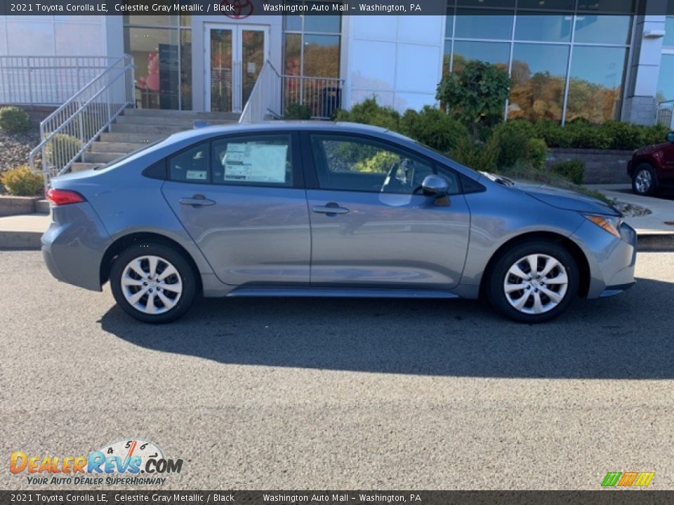 2021 Toyota Corolla LE Celestite Gray Metallic / Black Photo #27