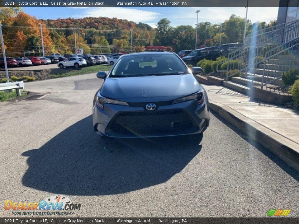 2021 Toyota Corolla LE Celestite Gray Metallic / Black Photo #28