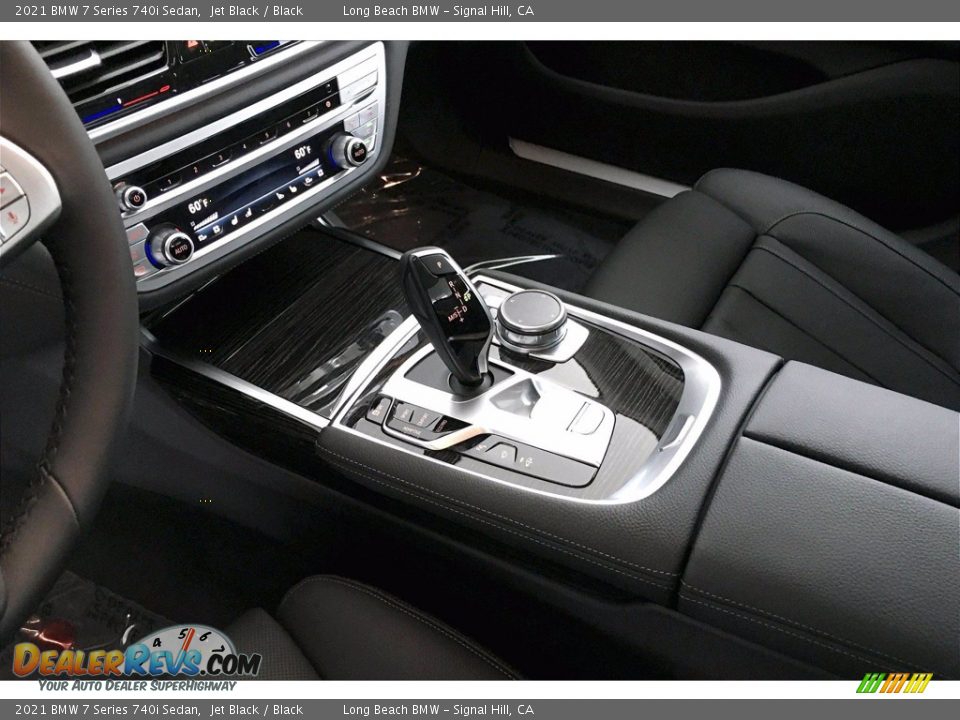 2021 BMW 7 Series 740i Sedan Jet Black / Black Photo #8