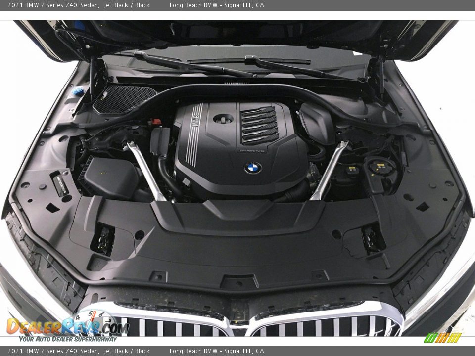 2021 BMW 7 Series 740i Sedan 3.0 Liter M TwinPower Turbocharged DOHC 24-Valve Inline 6 Cylinder Engine Photo #10