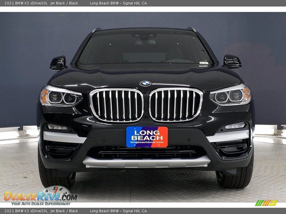2021 BMW X3 sDrive30i Jet Black / Black Photo #2