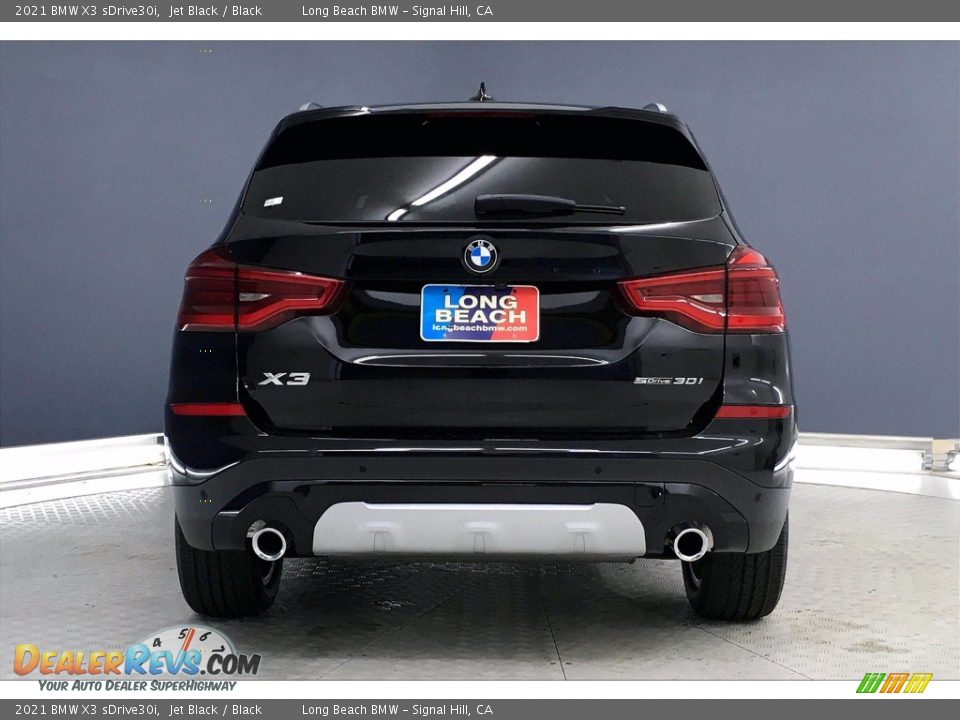 2021 BMW X3 sDrive30i Jet Black / Black Photo #4