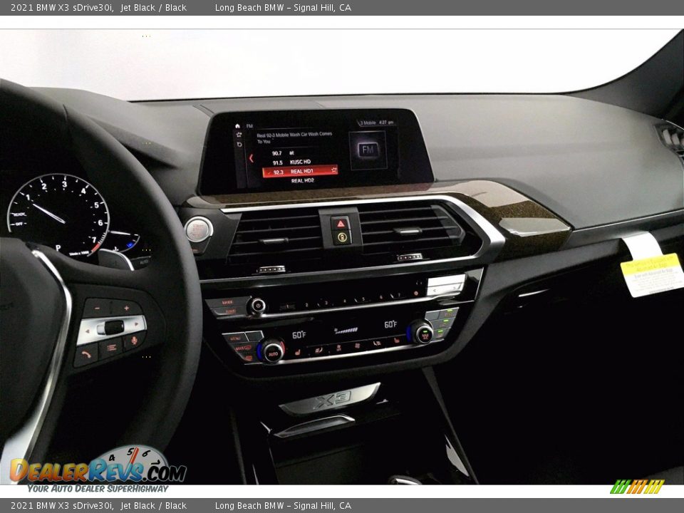 Controls of 2021 BMW X3 sDrive30i Photo #6