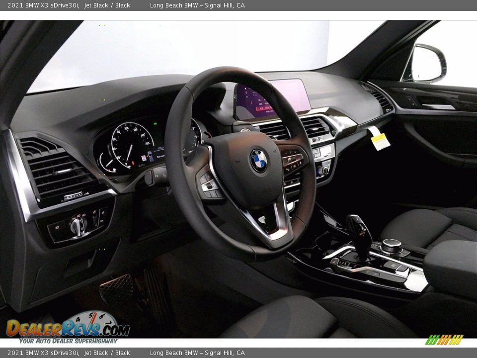 2021 BMW X3 sDrive30i Jet Black / Black Photo #7