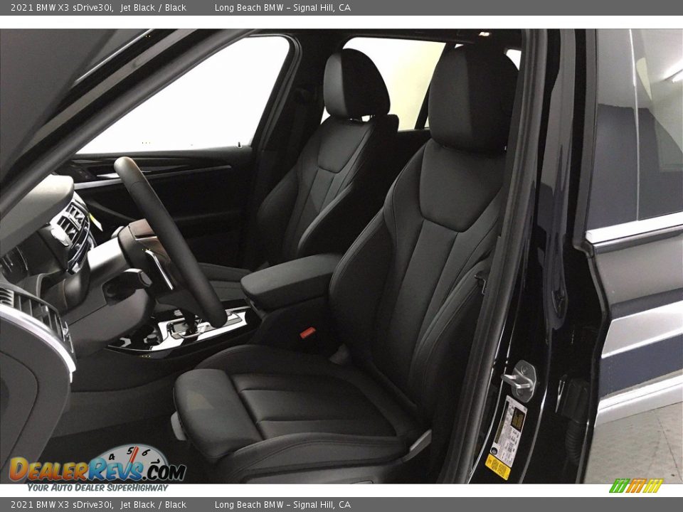 Front Seat of 2021 BMW X3 sDrive30i Photo #9