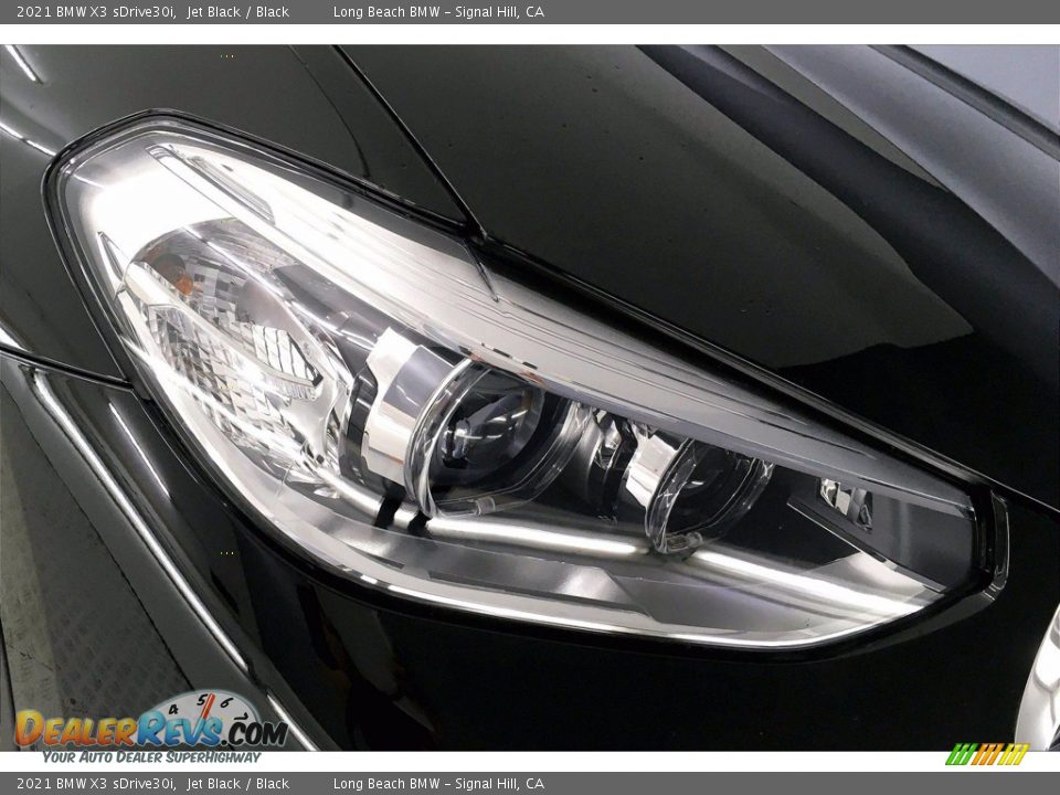 2021 BMW X3 sDrive30i Jet Black / Black Photo #14