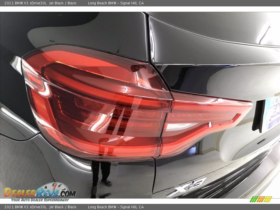 2021 BMW X3 sDrive30i Jet Black / Black Photo #15