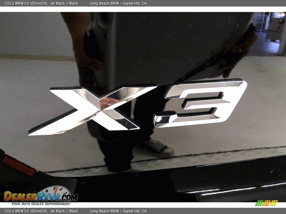 2021 BMW X3 sDrive30i Jet Black / Black Photo #16