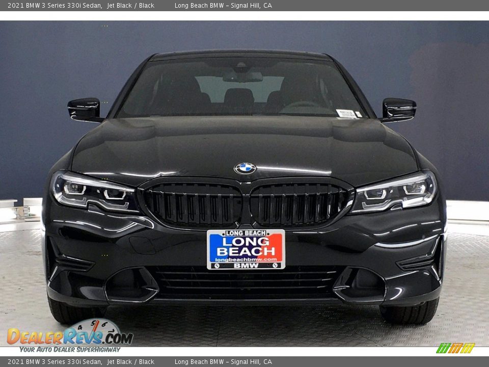 2021 BMW 3 Series 330i Sedan Jet Black / Black Photo #2