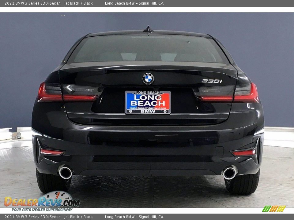 2021 BMW 3 Series 330i Sedan Jet Black / Black Photo #4