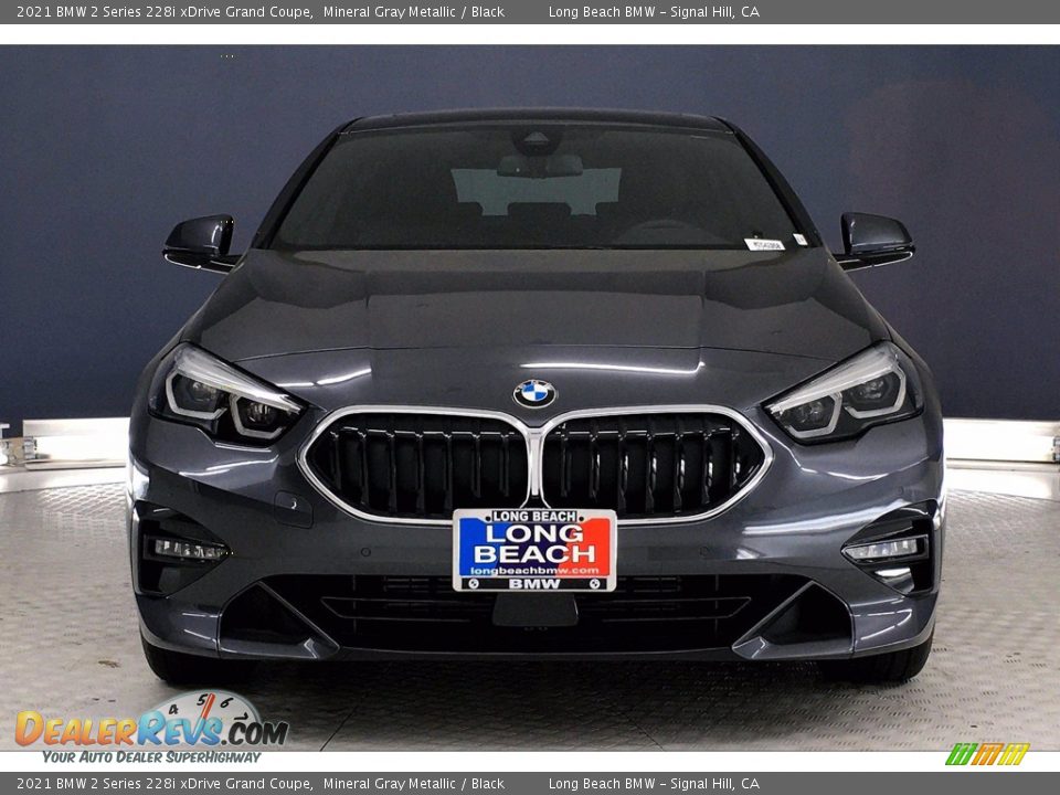 2021 BMW 2 Series 228i xDrive Grand Coupe Mineral Gray Metallic / Black Photo #2
