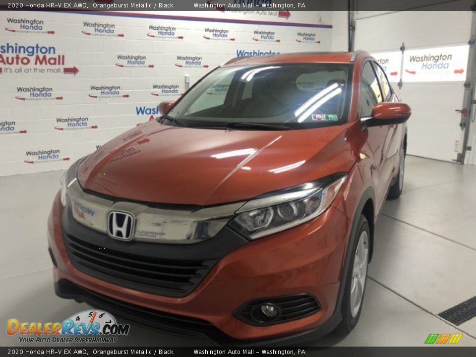 2020 Honda HR-V EX AWD Orangeburst Metallic / Black Photo #1