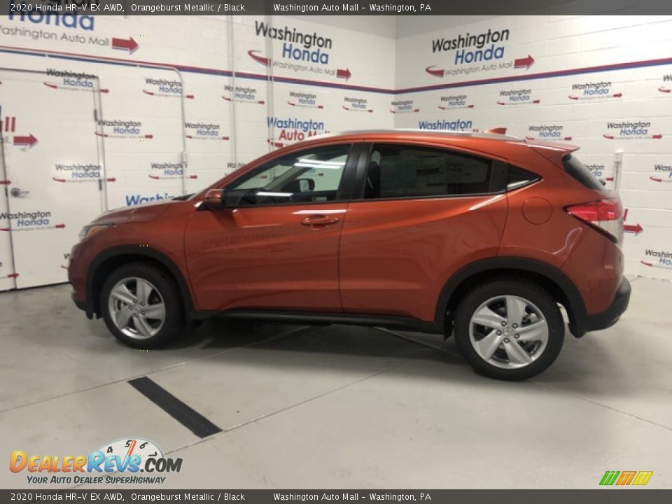 2020 Honda HR-V EX AWD Orangeburst Metallic / Black Photo #2