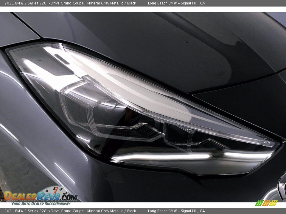 2021 BMW 2 Series 228i xDrive Grand Coupe Mineral Gray Metallic / Black Photo #14