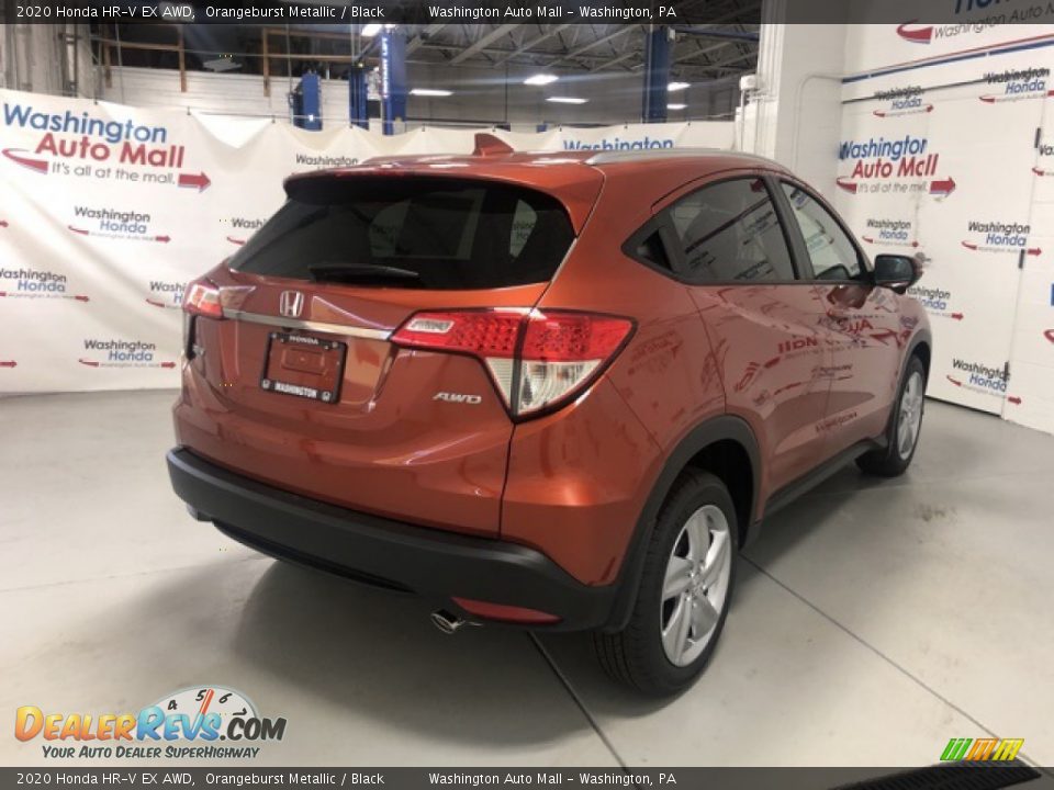 2020 Honda HR-V EX AWD Orangeburst Metallic / Black Photo #3