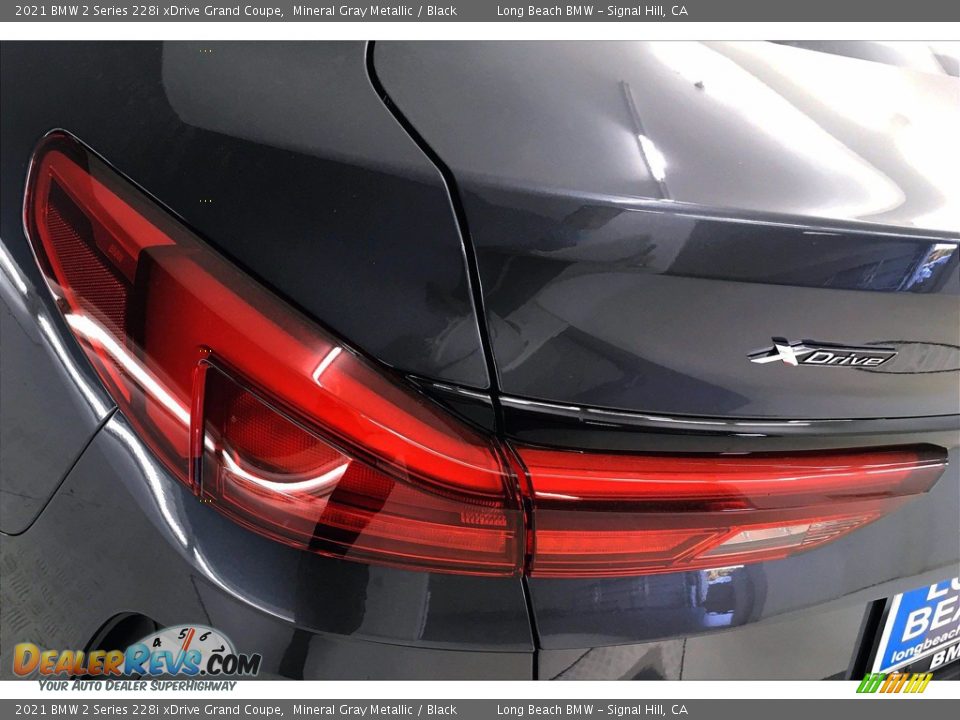 2021 BMW 2 Series 228i xDrive Grand Coupe Mineral Gray Metallic / Black Photo #15