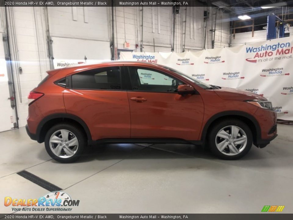 2020 Honda HR-V EX AWD Orangeburst Metallic / Black Photo #4