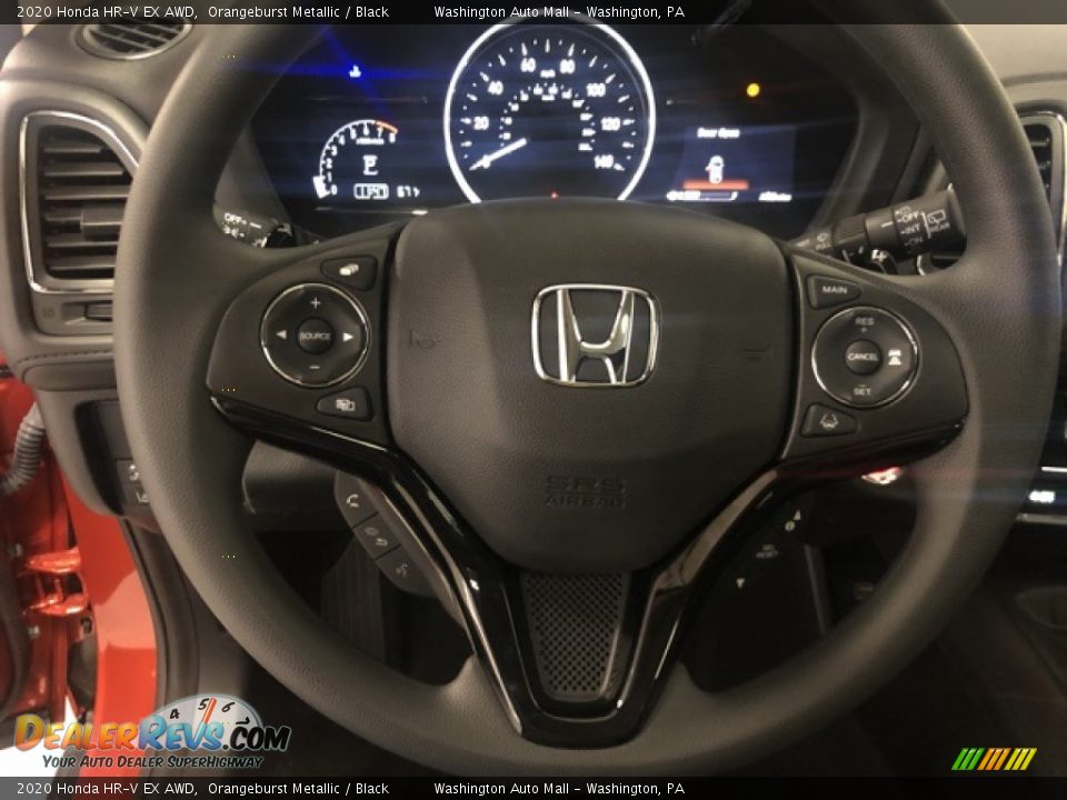 2020 Honda HR-V EX AWD Orangeburst Metallic / Black Photo #14