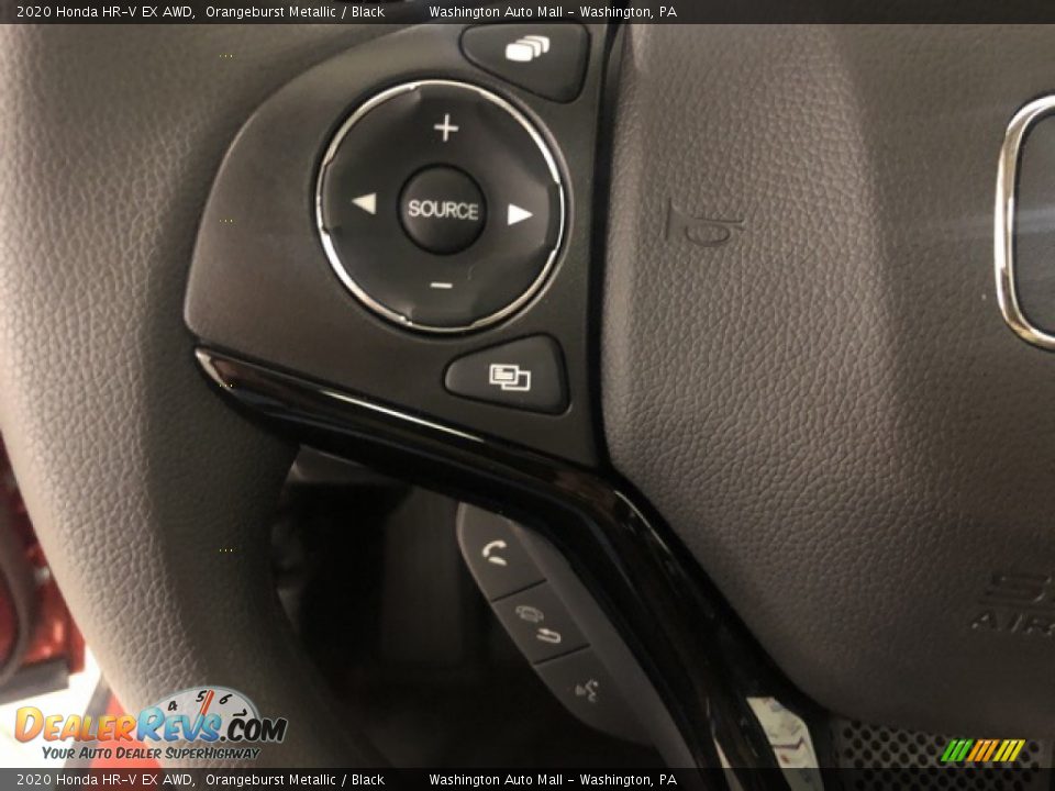 2020 Honda HR-V EX AWD Orangeburst Metallic / Black Photo #15