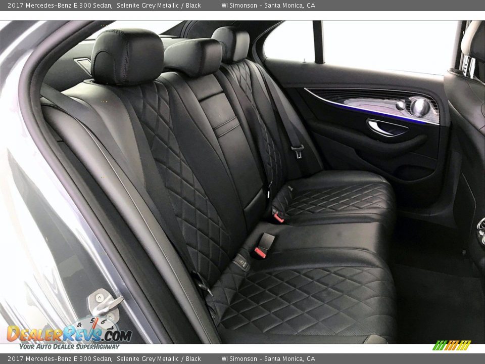 2017 Mercedes-Benz E 300 Sedan Selenite Grey Metallic / Black Photo #19