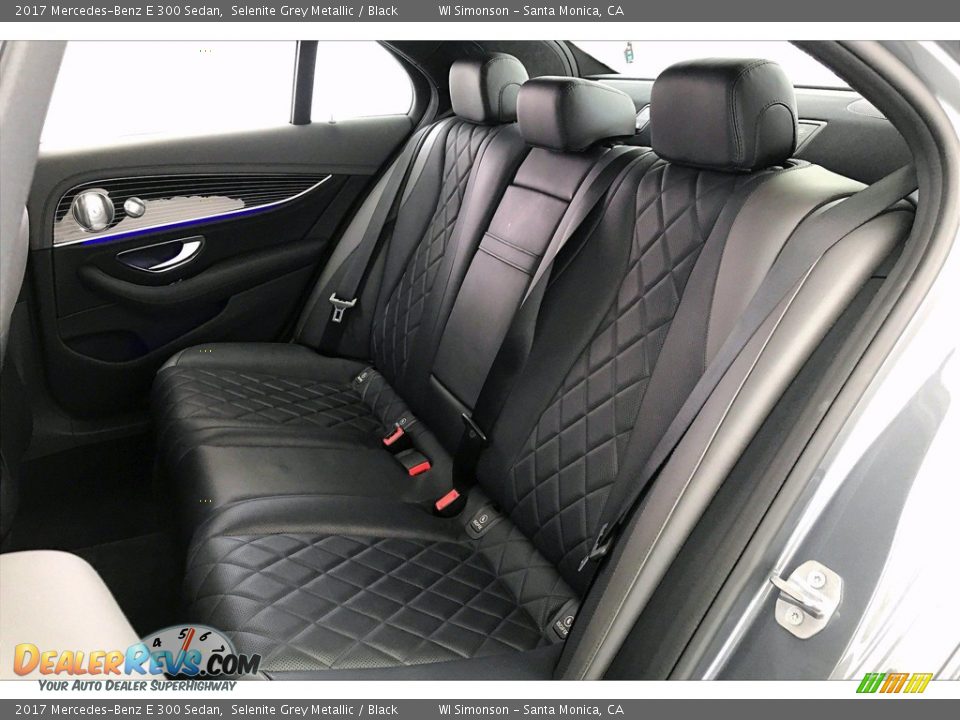 2017 Mercedes-Benz E 300 Sedan Selenite Grey Metallic / Black Photo #20