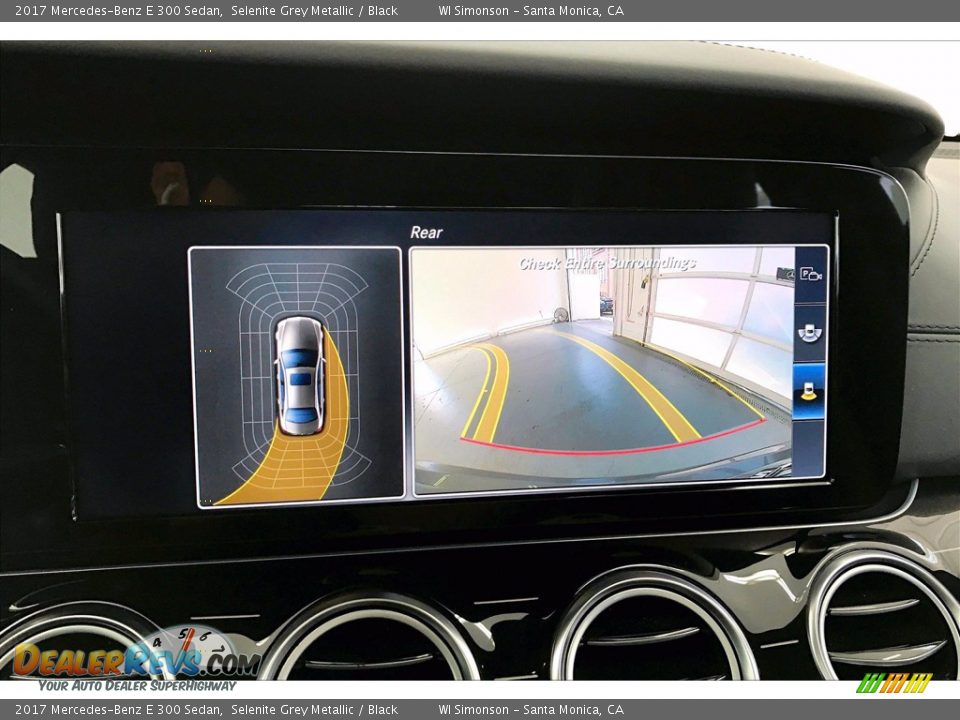 2017 Mercedes-Benz E 300 Sedan Selenite Grey Metallic / Black Photo #24