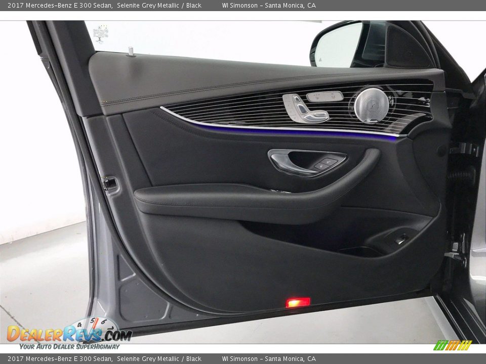 2017 Mercedes-Benz E 300 Sedan Selenite Grey Metallic / Black Photo #26