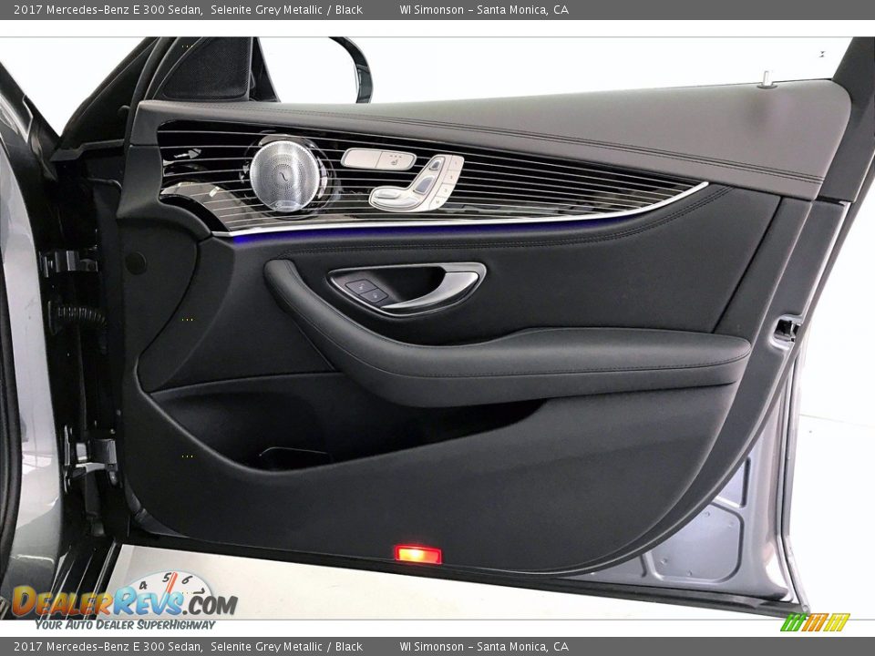 2017 Mercedes-Benz E 300 Sedan Selenite Grey Metallic / Black Photo #27