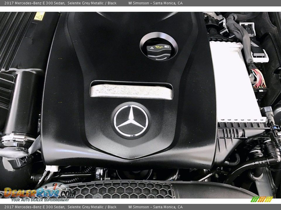 2017 Mercedes-Benz E 300 Sedan Selenite Grey Metallic / Black Photo #32