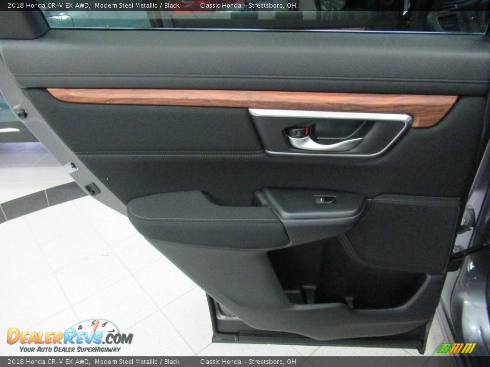 2018 Honda CR-V EX AWD Modern Steel Metallic / Black Photo #23