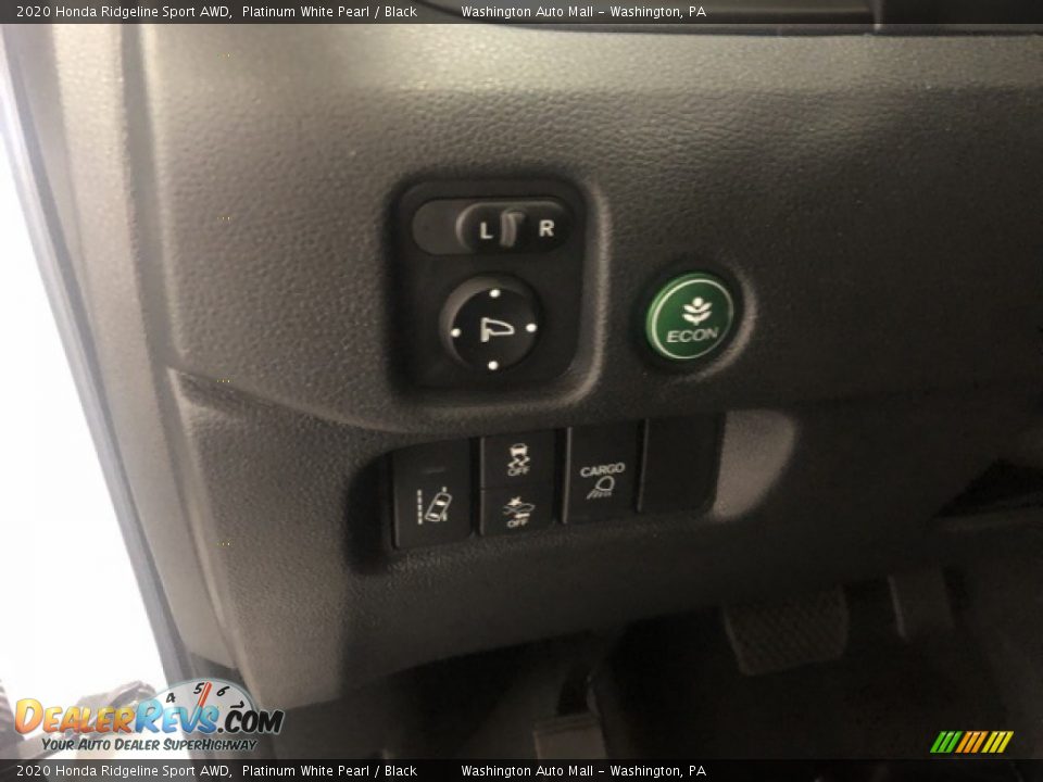 2020 Honda Ridgeline Sport AWD Platinum White Pearl / Black Photo #10