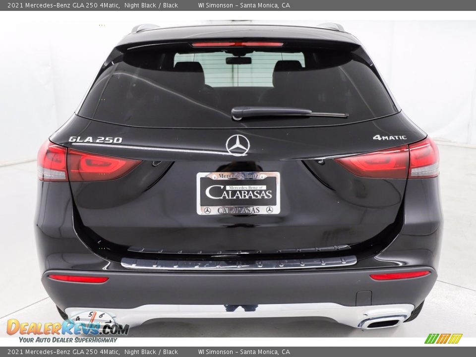 2021 Mercedes-Benz GLA 250 4Matic Night Black / Black Photo #4