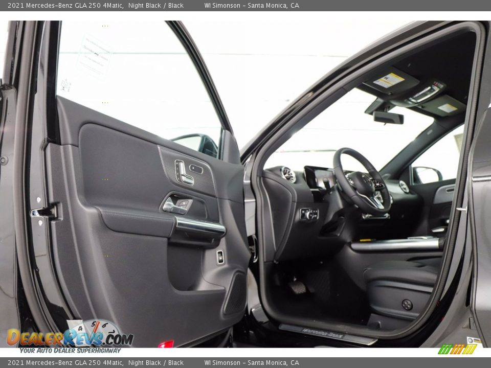 2021 Mercedes-Benz GLA 250 4Matic Night Black / Black Photo #9
