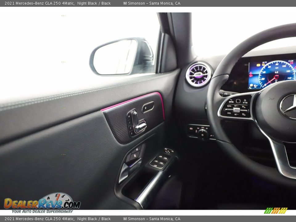 2021 Mercedes-Benz GLA 250 4Matic Night Black / Black Photo #12