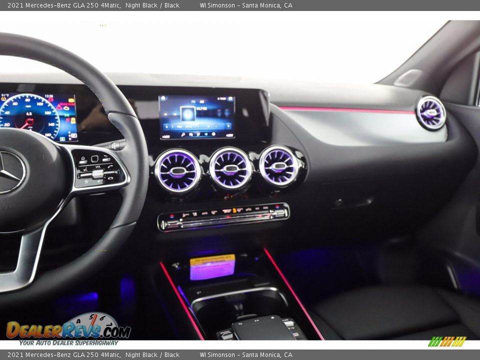2021 Mercedes-Benz GLA 250 4Matic Night Black / Black Photo #13